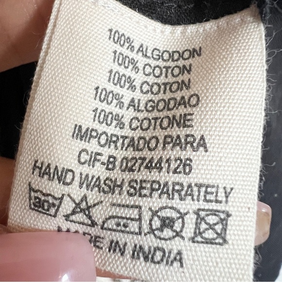 NEW Siya Tasseled Guipure Lace Cotton Dress SZ L - Picture 7 of 7